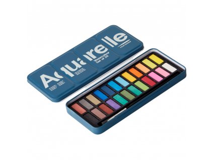 Watercolor paints AQUARELLE, 24 pcs, Printworks