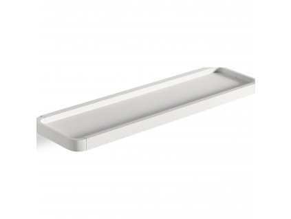 Bathroom shelf RIM 44 cm, white, aluminum, Zone Denmark