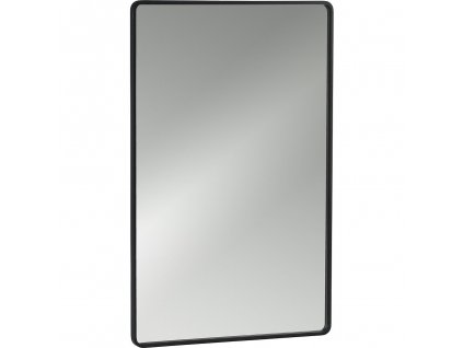 Wall mirror RIM 70 cm, black, aluminum, Zone Denmark