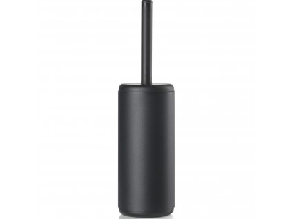 Toilet brush holder RIM 38 cm, black, aluminum, Zone Denmark