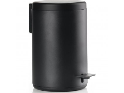 Bathroom bin RIM 3 l, black, aluminum, Zone Denmark