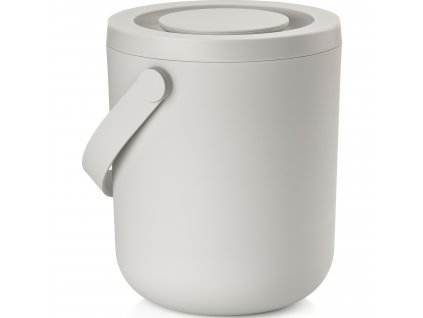 Container for organic waste CIRCULAR 3 l, light gray, plastic, Zone Denmark