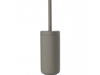 Toilet brush holder UME 39 cm, taupe, ceramic, Zone Denmark