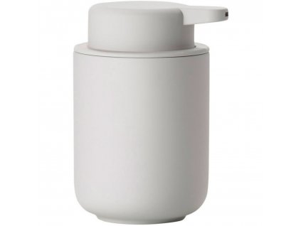 Soap dispenser UME 250 ml, light grey, ceramic, Zone Denmark