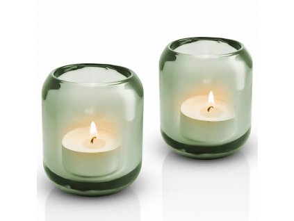 Tealight holder ACORN, set of 2 pcs, green, Eva Solo