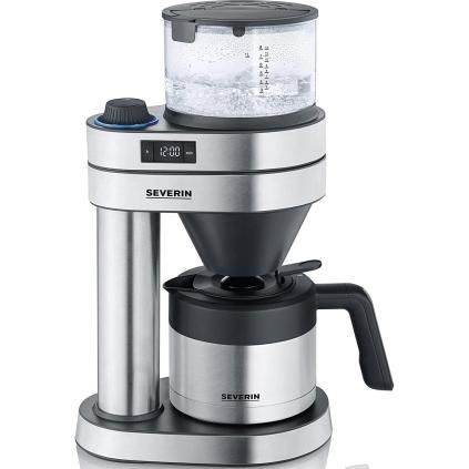 Drip coffee machine KA 5763 CAPRICE, silver, Severin