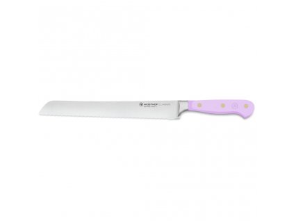 Bread knife CLASSIC COLOUR 23 cm, purple yam, Wüsthof