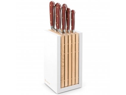 Knives in block CLASSIC COLOUR, set of 8, tasty sumac, Wüsthof