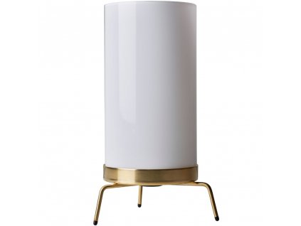 Table lamp PM-02 31 cm, white/brass, Fritz Hansen