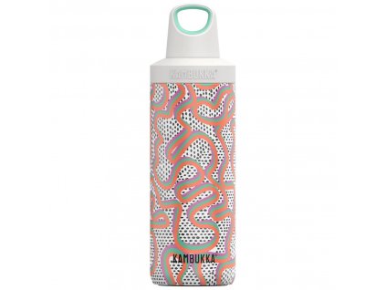 Thermos bottle RENO INSULATED 500 ml, crazy for dots, stainless steel, Kambukka