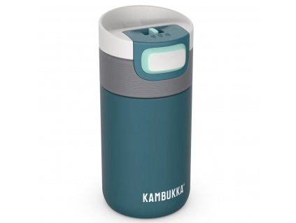 Thermos mug ETNA 300 ml, deep teal, stainless steel, Kambukka