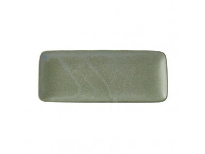Serving plate GREEN FADE 29,5 x 12 cm, rectangle, green, MIJ