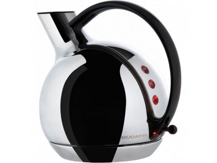 Electric kettle GIULIETTA 1,2 l, silver, stainless steel, Bugatti