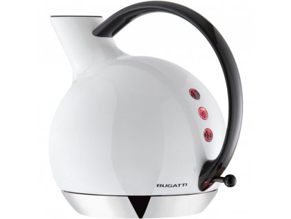 Electric kettle GIULIETA 1,2 l, white, stainless steel, Bugatti