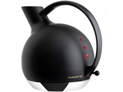 Electric kettle GIULIETA 1,2 l, black, stainless steel, Bugatti