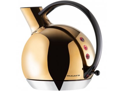 Electric kettle GIULIETTA 1,2 l, gold, stainless steel, Bugatti