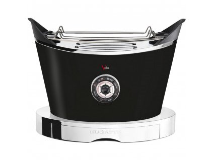 Toaster VOLO 32 cm, black, stainless steel, Bugatti