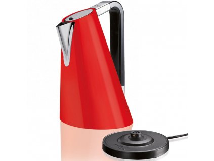 Electric kettle VERA EASY 1,7 l, red, stainless steel, Bugatti
