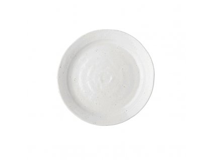 Mělký talíř 24 cm bílý MIJ