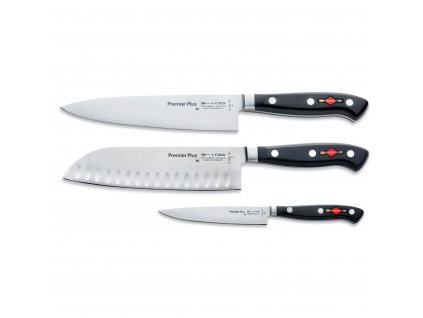Kitchen knives PREMIER PLUS EURASIA, set of 3, stainless steel, F.DICK