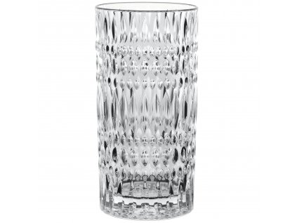 Long drink glasses ETHNO, set of 4, 434 ml, clear, Nachtmann