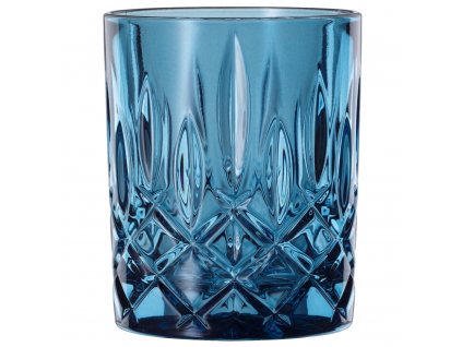 Whiskey glasses NOBLESSE COLORS, set of 2, 295 ml, vintage blue, Nachtmann