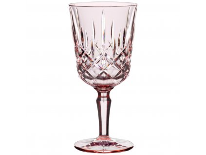 Wine glasses NOBLESSE COLORS, set of 2, 355 ml, rosé, Nachtmann