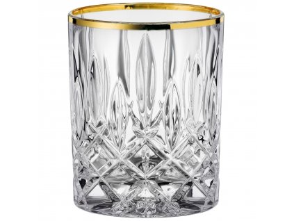 Whiskey glasses NOBLESSE GOLD, set of 2, 295 ml, clear, Nachtmann
