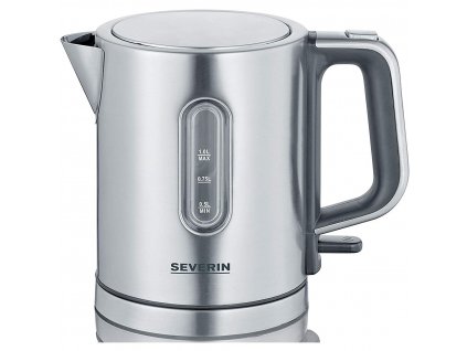 Electric kettle WK 3401 1 l, silver, Severin