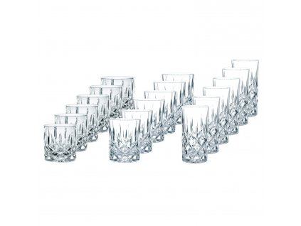 Glasses NOBLESSE, set of 18, clear, Nachtmann