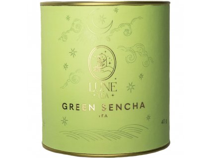 Green tea SENCHA, 40 g can, Lune Tea