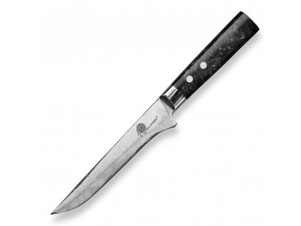 Boning knife CARBON FRAGMENT 15 cm, black, Dellinger