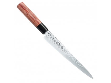 Slicer knife SUJIHIKI KANETSUNE TSUCHIME 21 cm, brown, Dellinger