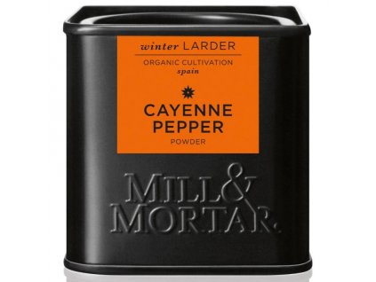 Organic cayenne pepper 45 g, Mill & Mortar