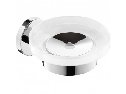Soap dish SCALA 14 cm, polished, stainless steel, Zack
