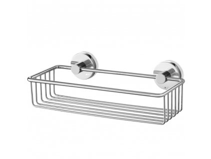 Shower shelf SCALA 31 cm, polished, stainless steel, Zack