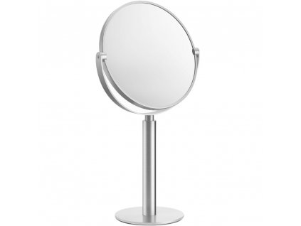 Cosmetic mirror FELICE 18 cm, matt, stainless steel, Zack