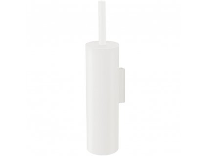 Toilet brush TUBO 40 cm, wall-mounted, white, stainless steel, Zack