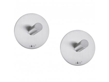 Towel hook DUPLO 4,5 cm, set of 2, matt, stainless steel, Zack