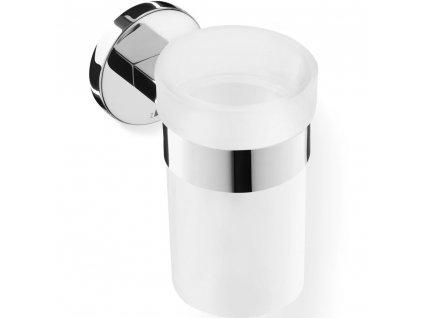 Toothbrush holder SCALA 11 cm, polished, stainless steel, Zack
