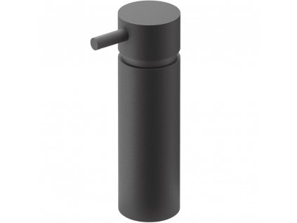 Soap dispenser MANOLA 175 ml, standing, black, stainless steel, Zack