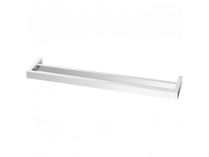 Towel rail LINEA 61 cm, double, polished, stainless steel, Zack