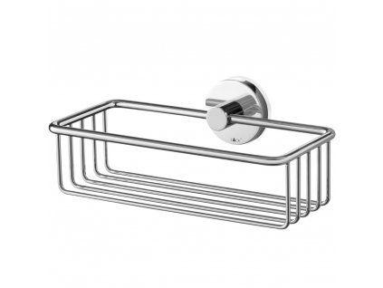 Shower shelf SCALA 23 cm, polished, stainless steel, Zack