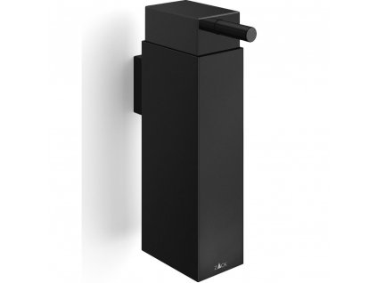 Soap dispenser LINEA 190 ml, wall-mounted, black, stainless steel, Zack
