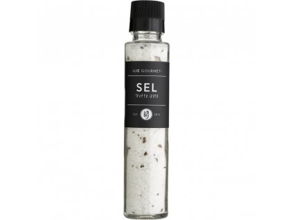 Truffle salt 265 g, with grinder, Lie Gourmet
