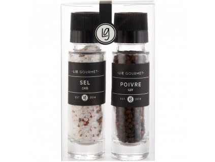 Gift set, chilli salt and black pepper, Lie Gourmet