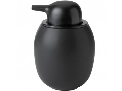 Soap dispenser FJORD 300 ml, black, stoneware, Stelton