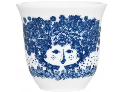 Coffee cup FELICIA 250 ml, blue, porcelain, Bjørn Wiinblad