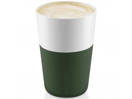 Caffe latte mug, set of 2, 360 ml, emerald green, Eva Solo