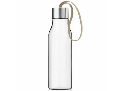 Water bottle 500 ml, pearl beige strap, plastic, Eva Solo